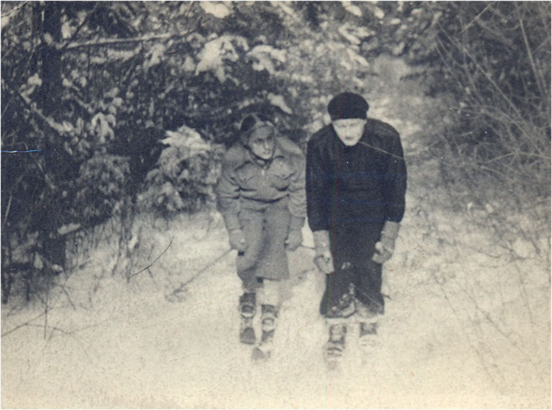 Ryszard Siwiec (z prawej), lata trzydzieste XX wieku