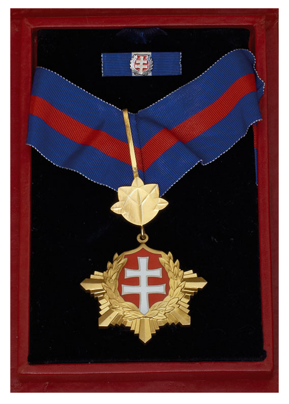 Order Białego Podwójnego Krzyża (Słowacja, 2006 r.)